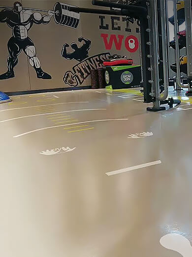 健身房PVC地板解決方案